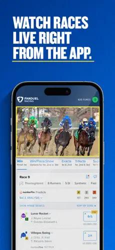 FanDuel Racebook iOS App