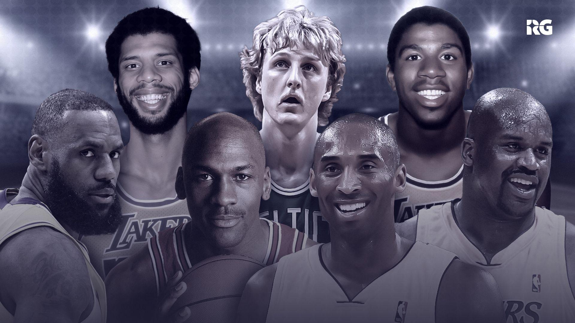 Top 10 Greatest NBA Players of All Time According to AI