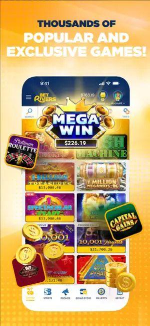 BetRivers Casino App Games