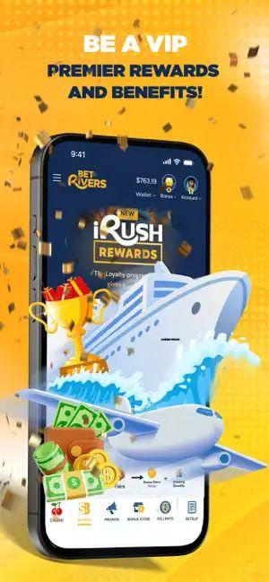 BetRivers Casino App iRush Rewards