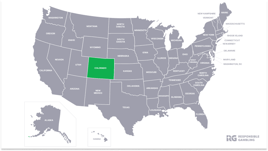 Map of US with states Betsafe is legal