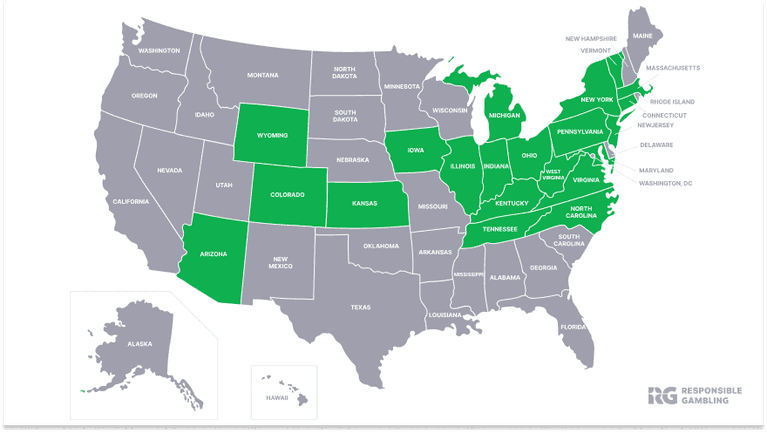 Fanatics Map in US