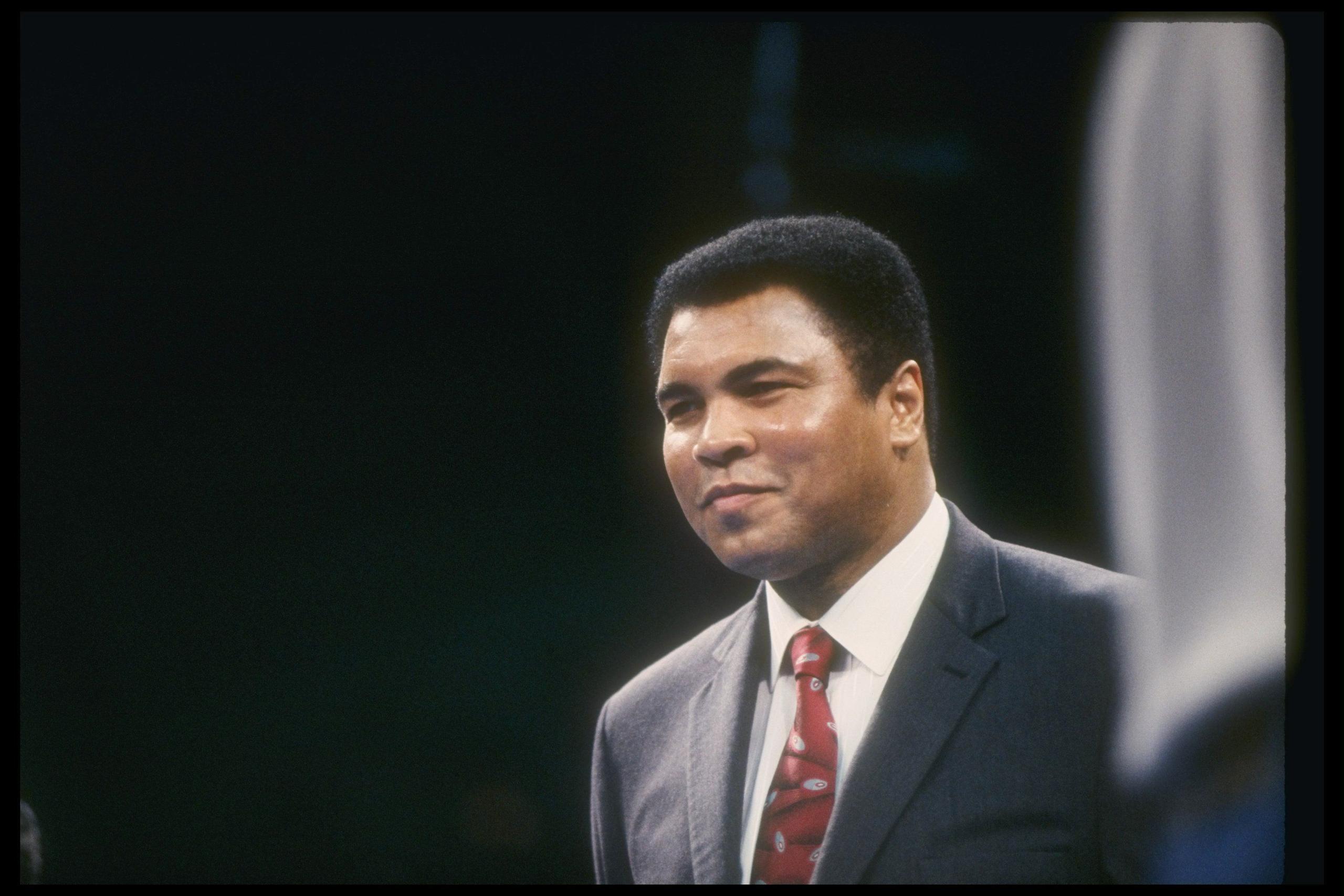 The late Muhammad Ali