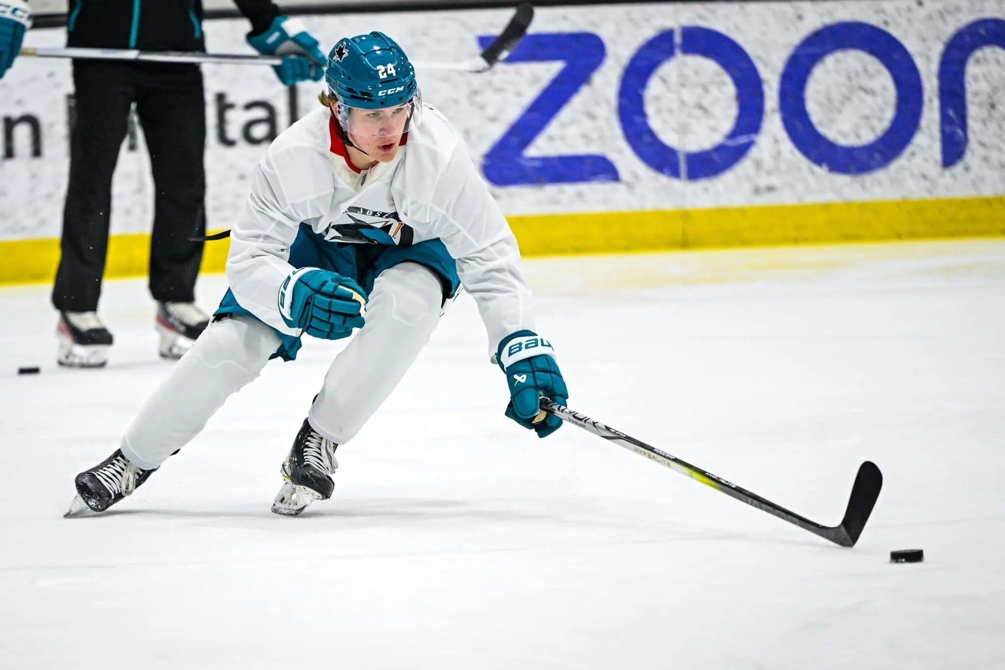 Igor Chernyshov at the Florida State's newcomer training camp