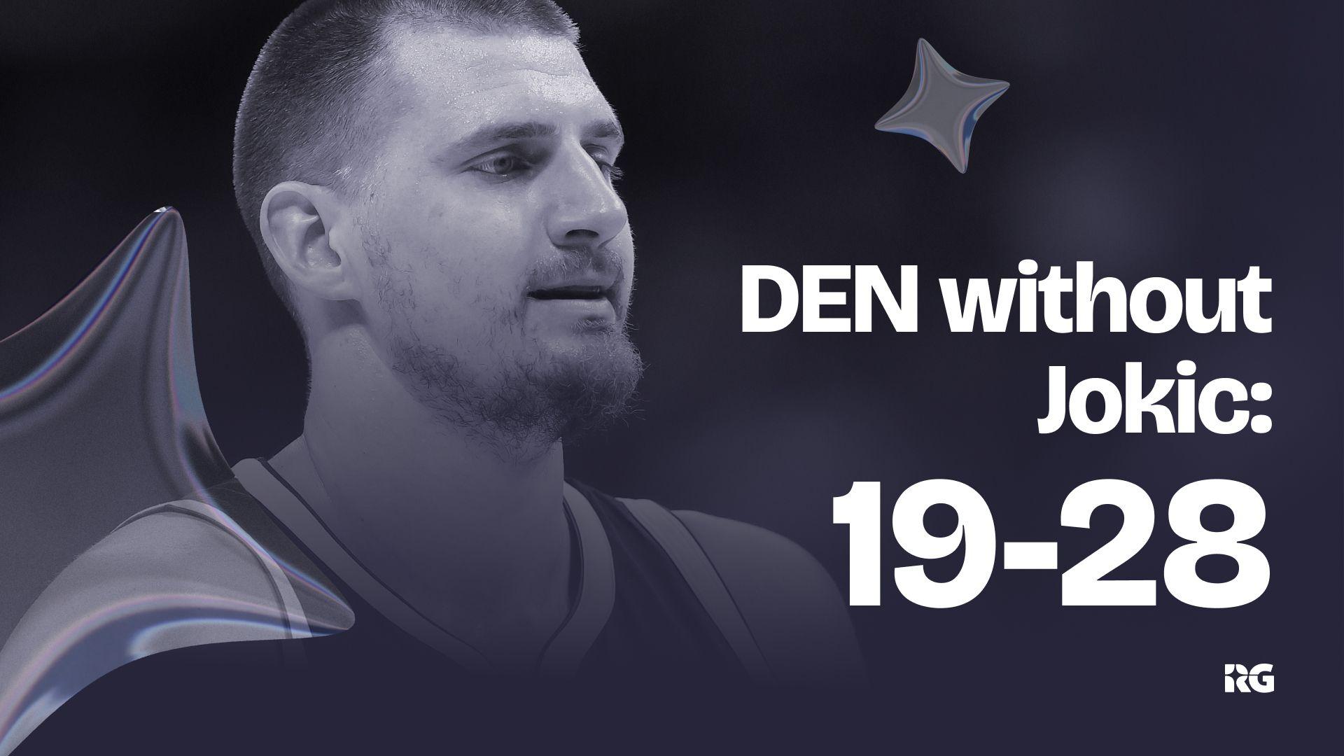 Nuggets' Record without Nikola Jokic