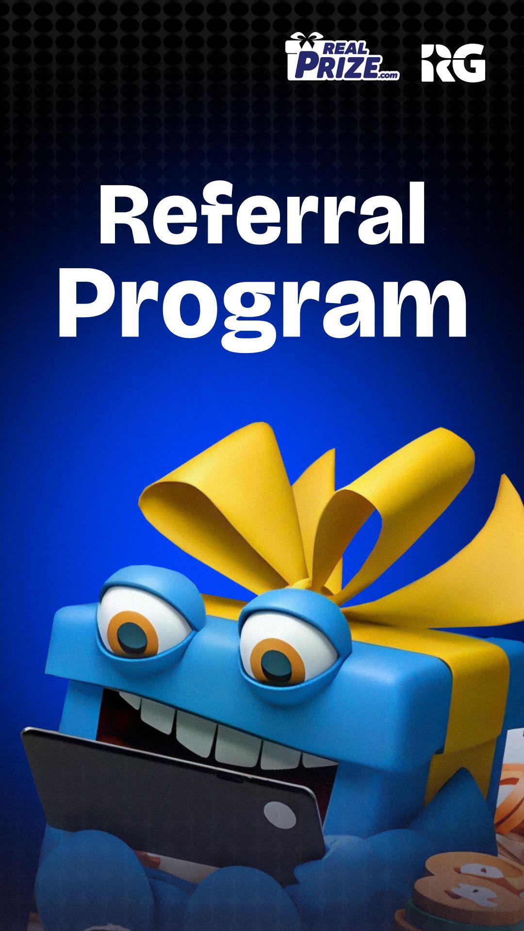 RealPrize Sweeps Casino Referral Program