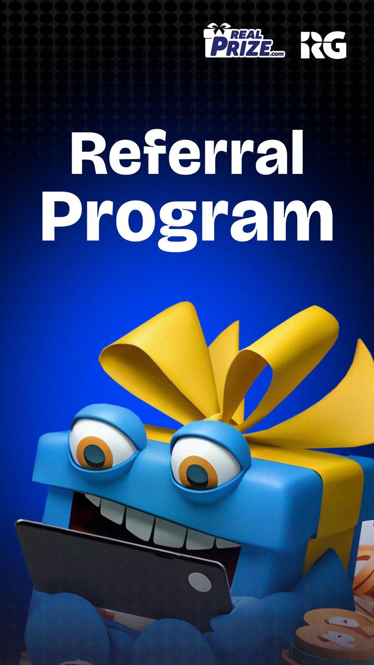 RealPrize Sweeps Casino Referral Program