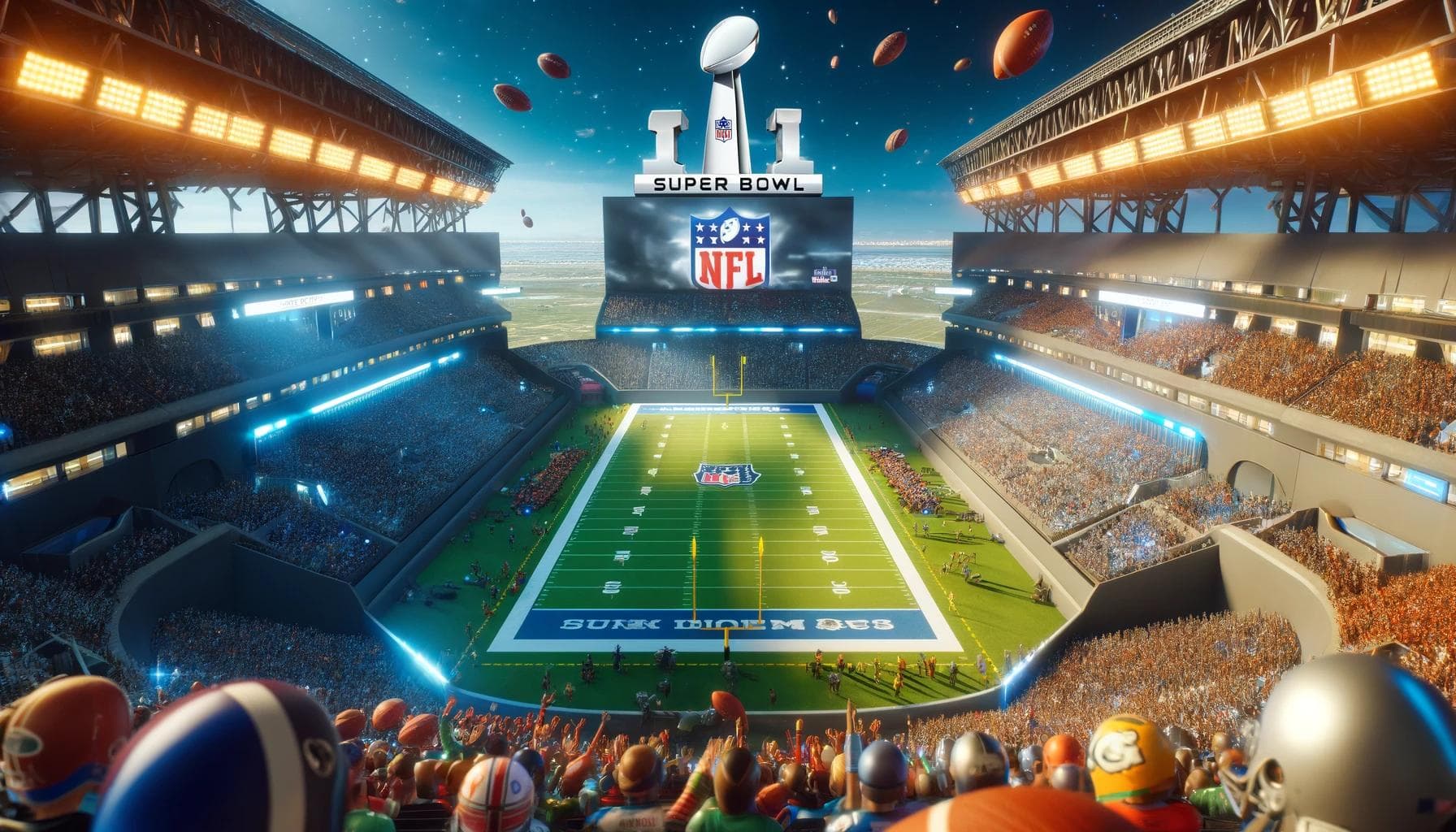 The Super Bowl Stadium