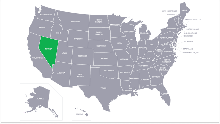 A map showing where SuperBook Sportsbook is licensed and active