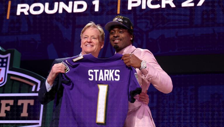 “He Has A Plan For Everything”: Malaki Starks Says Joining Ravens And Harbaugh Feels Like The Perfect Fit