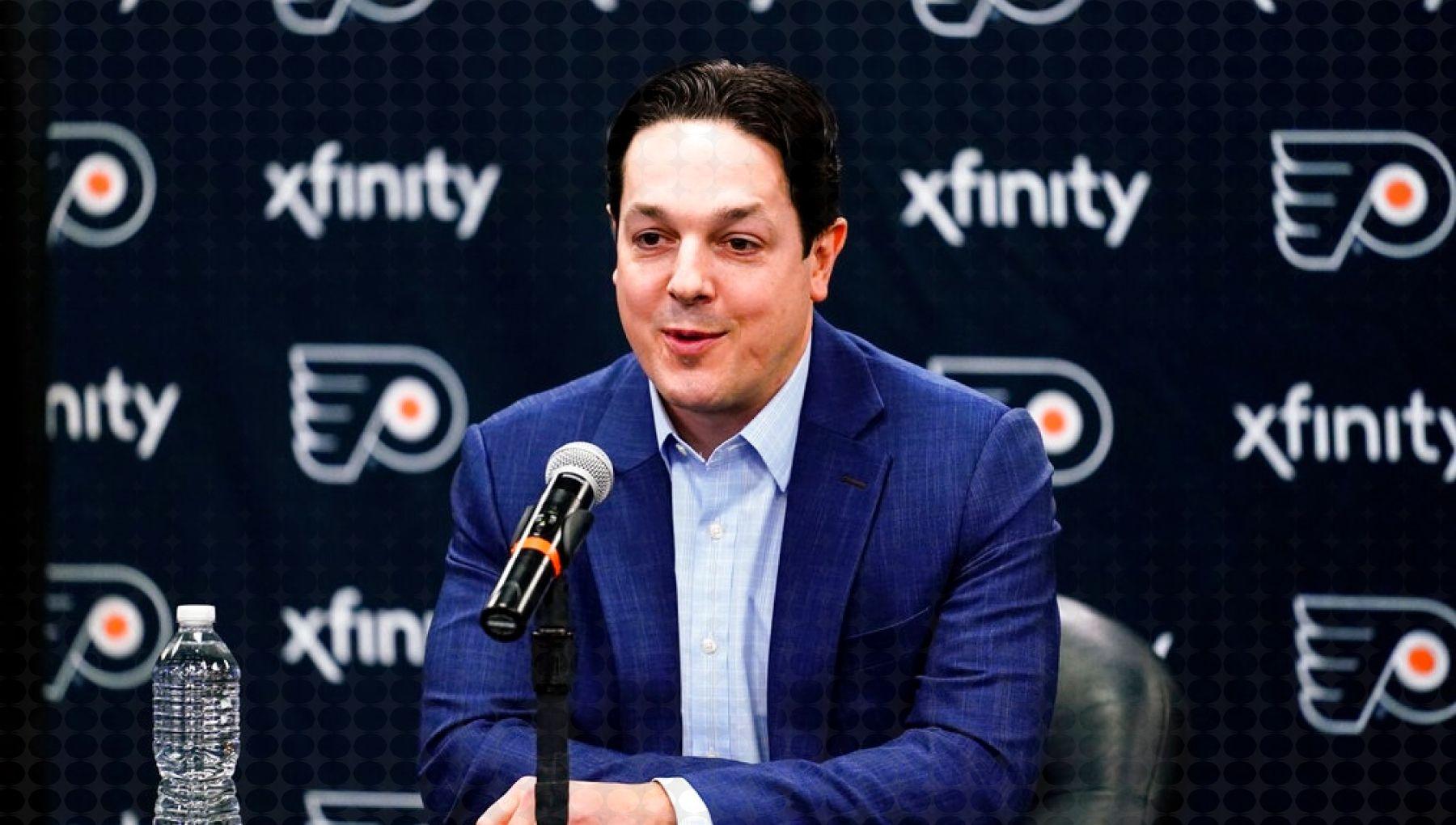 Philadelphia Flyers general manager Danny Briere