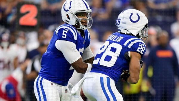 Indianapolis Colts Stars Anthony Richardson And Jonathan Taylor: Joe Flacco's Value, Richardson’s Biggest Objective