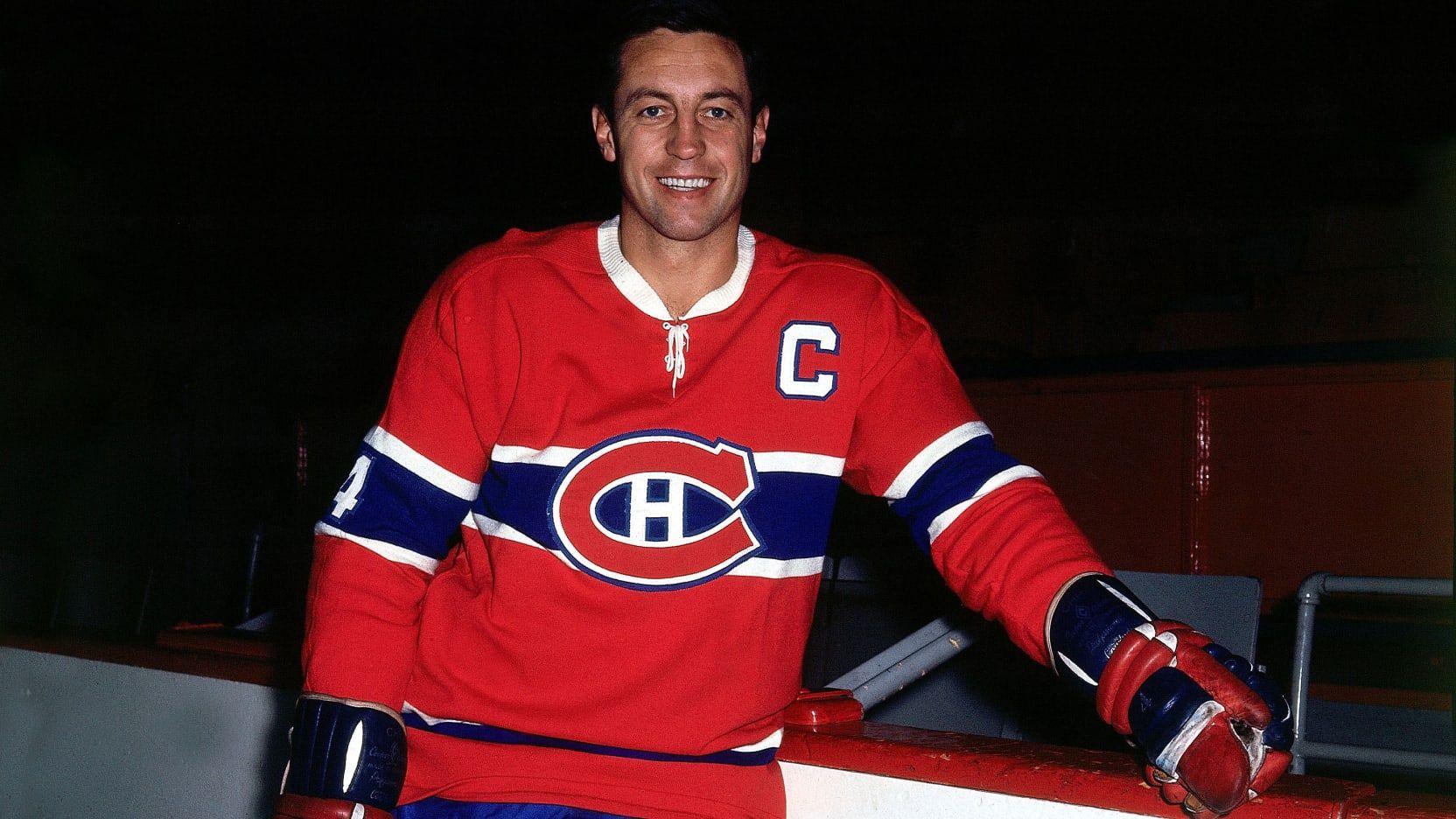 Jean Béliveau won ten Stanley Cups with the Montreal Canadiens