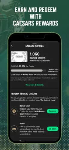 Caesars iOS Betting App Review
