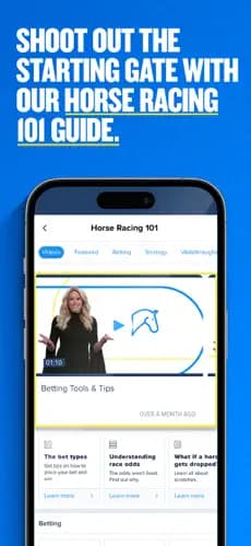 FanDuel Racebook iOS App