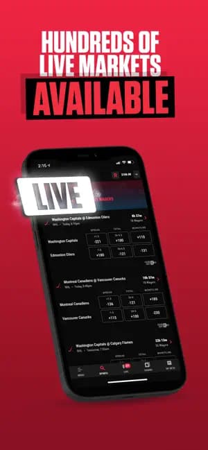 PointsBet iOS Betting App