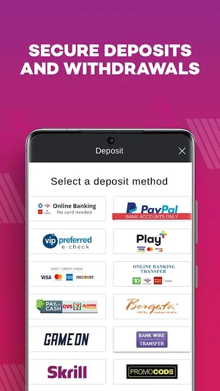 Borgata Android Betting App Deposits