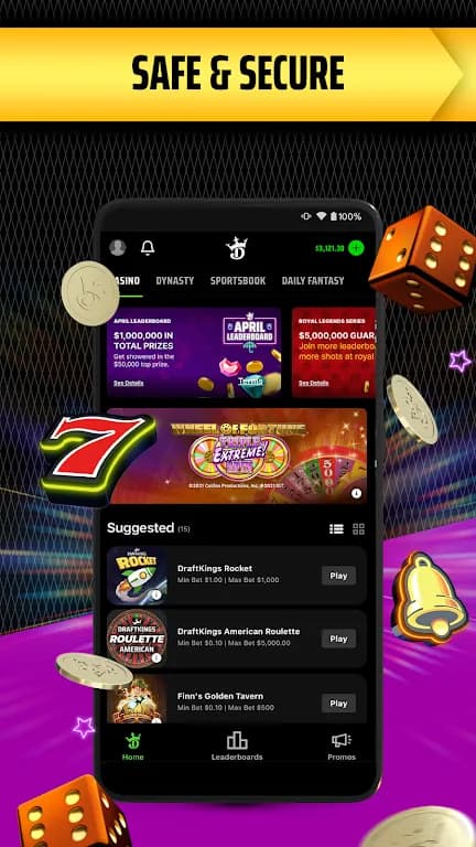 DraftKings Android Casino App