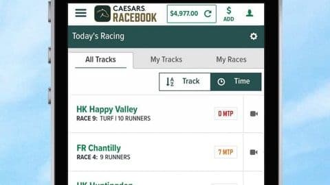 Caesars Horse Racing App